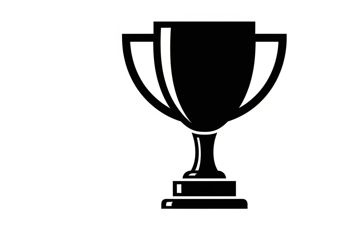 Bold winner trophy cup icon, an Illustration by Amazin_art (Photo 15 of 29)