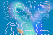 Puffy Jacket a hand-drawn puffy font, a Handwritten Font by Eryn Rose Design (Thumbnail 12 of 18)