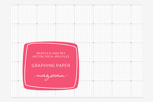 Graphing Paper VECTOR, PSD, JPG