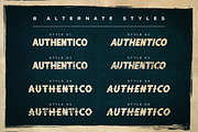 Authentico Display Font, a Serif Font by Vintage Type Company (Thumbnail 3 of 7)