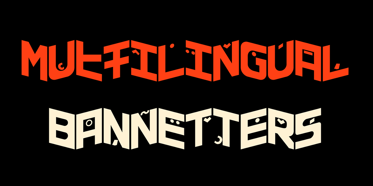 Bannetters, a Sans Serif Font by Ingrimayne Type (Photo 5 of 5)