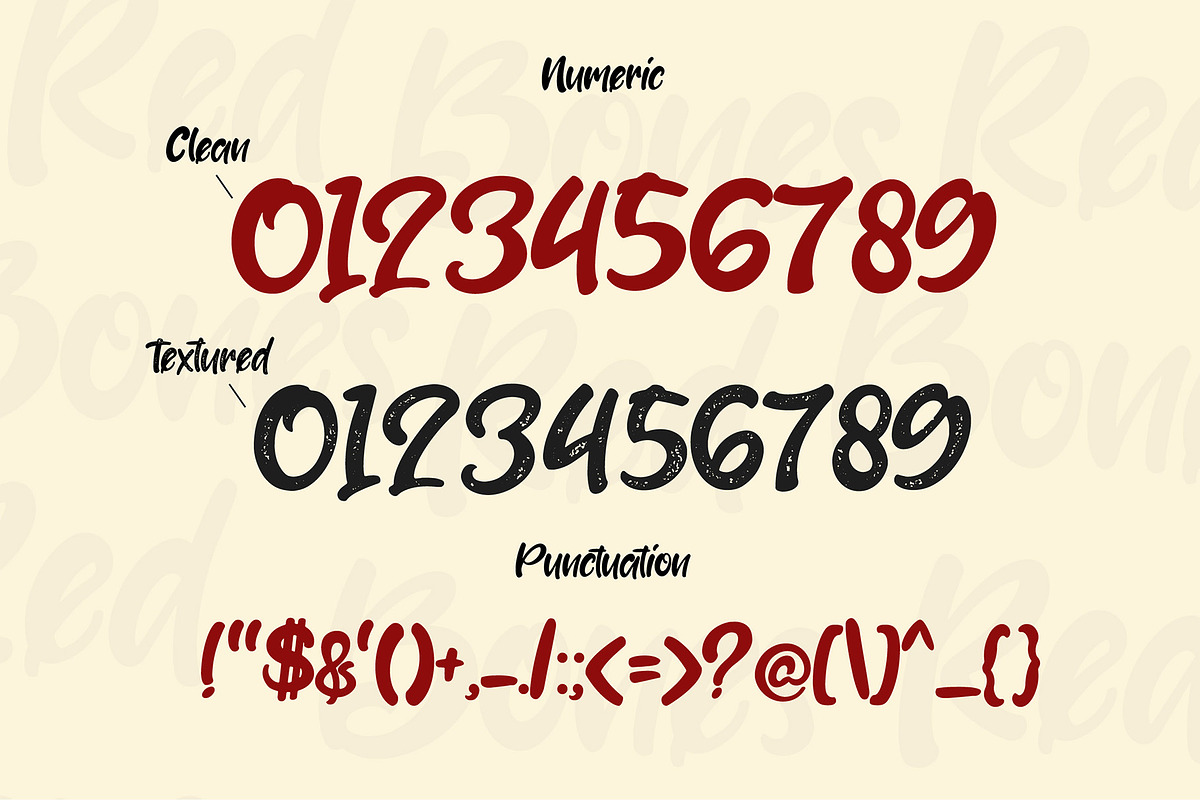 Red Bones, a Font by LetterStock (Photo 7 of 8)