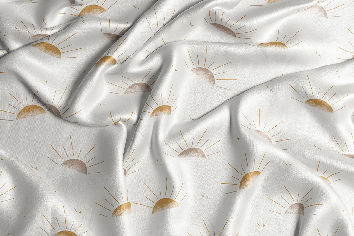 Mira Boho Sun Surface Patterns, a Pattern Graphic by Quinn Lane Designs (Photo 4 of 8)
