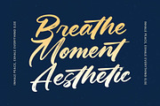 Kinetic Motion Modern Brush Font, a Script Font by Letterena Studios Script (Thumbnail 7 of 20)