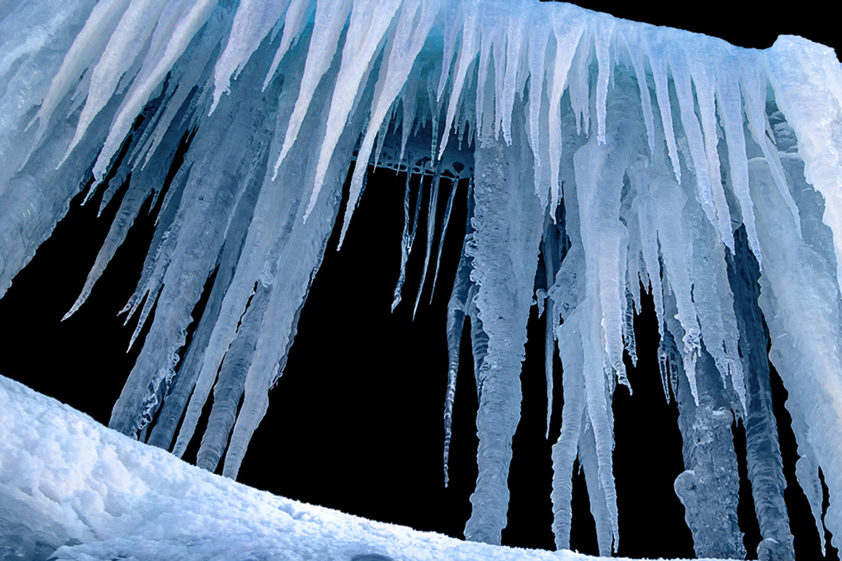 Icicles isolated from background, a Nature Photo by Countryside life (Photo 6 of 22)