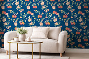 Summer Floral Seamless Pattern, a Pattern Graphic by StudioGlouna (Thumbnail 2 of 9)