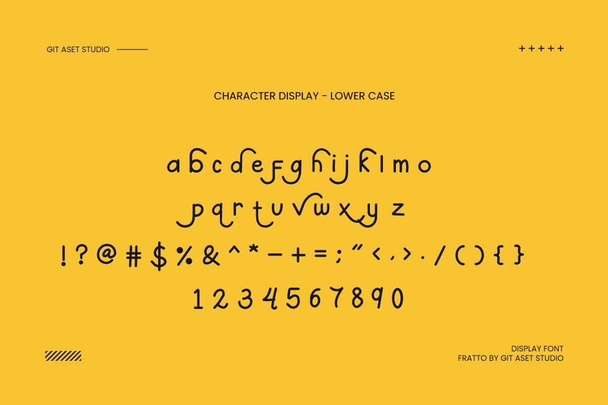 Fratto - Display Playful font, a Handwritten Font by gitasetstudio (Photo 3 of 6)