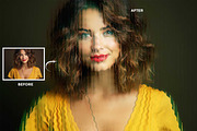 FRACTAL GLASS DISTORTION FX, an Action Add-On by Studio Retouch (Thumbnail 5 of 12)