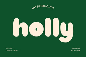 Holly - Display Font