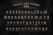 Chalk and Friend, a Font by alit design (Thumbnail 15 of 18)