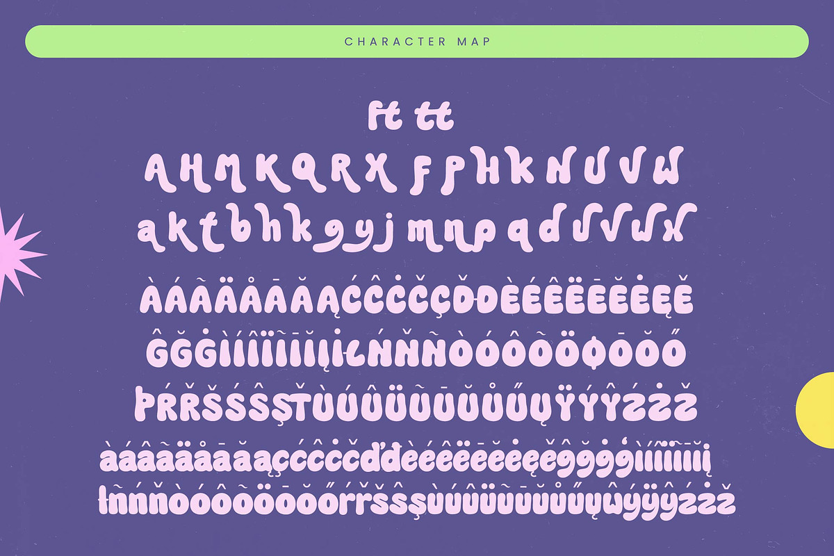 Funky Glitz Retro Bubble Font, a Serif Font by timelesstype.co (Photo 19 of 20)