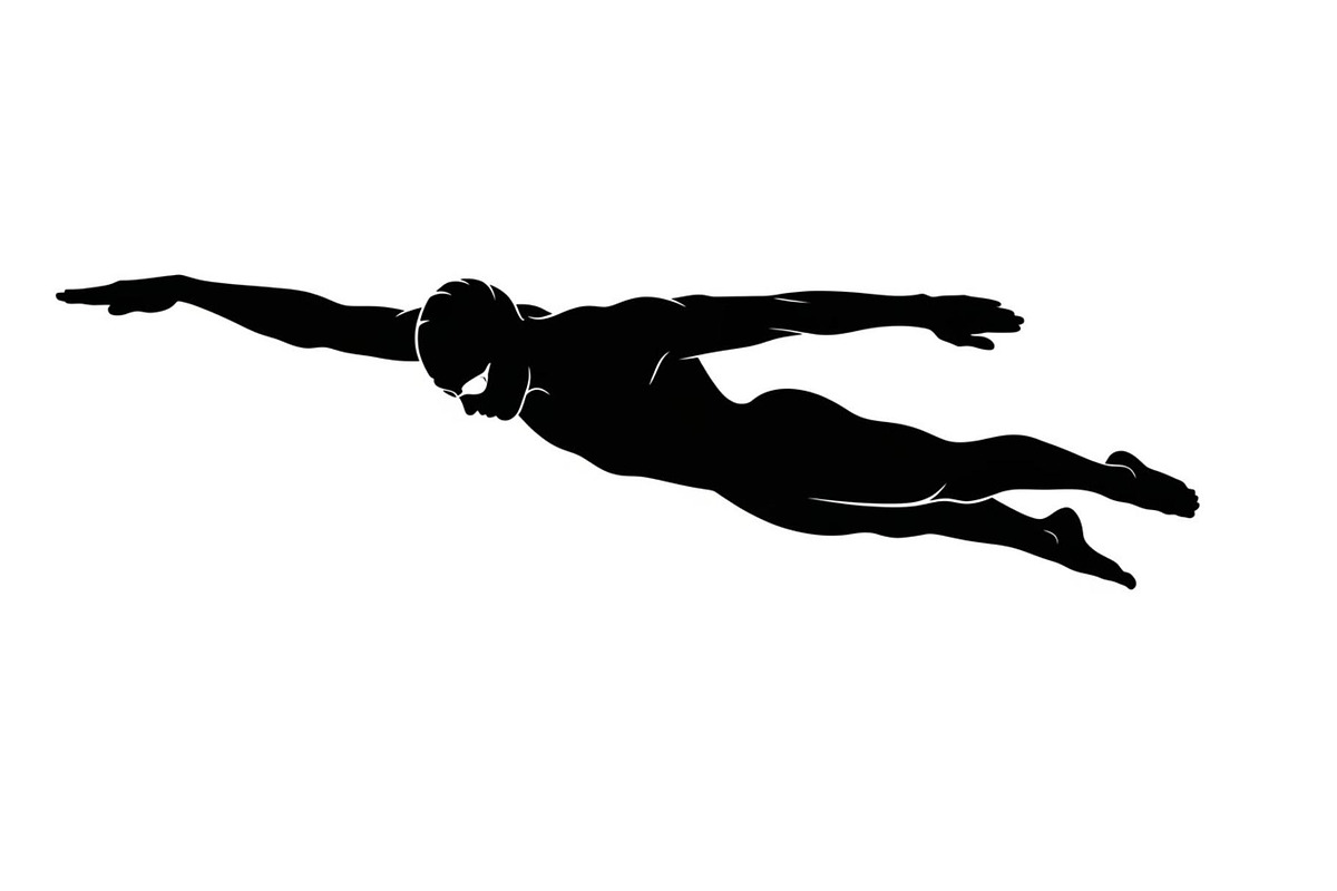 Swimming Sport Silhouette Vector Bun, an Illustration by jahid234 (Photo 42 of 51)