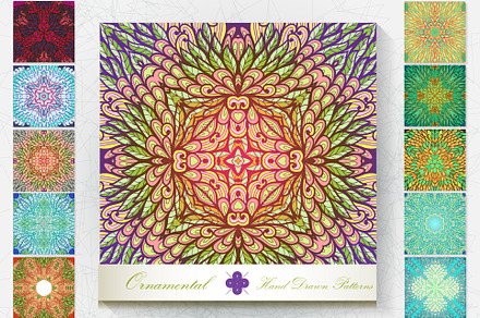 10 Ornamental Patterns. Set#6