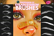 Eyelash/Eyebrow Brushes, a Brush Add-On by vurdembrushes (Thumbnail 1 of 3)