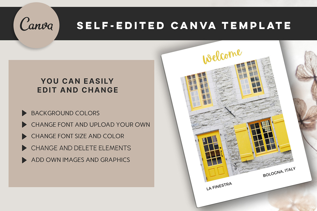 CANVA AIRBNB WELCOME BOOK, a Brochure Template by Design House (Photo 7 of 10)