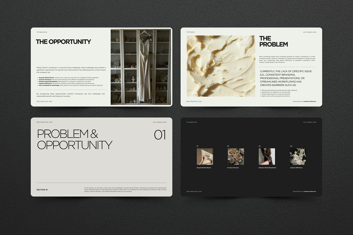 Minimalist Business Presentation, a Presentation Template by Pani Temp. (Photo 5 of 13)