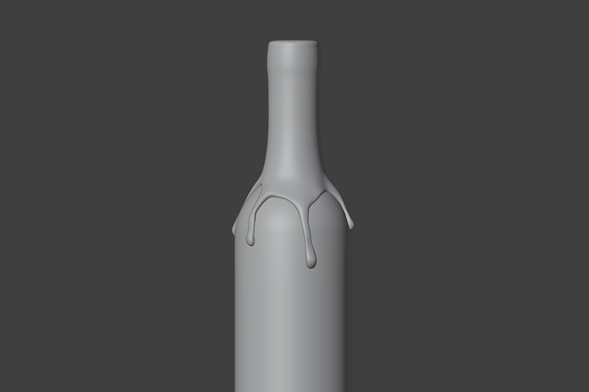 2 Wax-Dipped & Foil Top Wine Bottles, a Food & Drink 3D Model by ashleycam3ron (Photo 5 of 8)