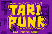 Tari Punk – Bold Display Font, a Sans Serif Font by Monoor_std (Thumbnail 1 of 5)