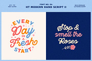 Modern Lettering Fonts Collection, a Script Font by Heritage Type Co. (Thumbnail 16 of 21)