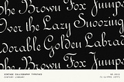 Elegant Vintage Calligraphy Font, a Script Font by Century Library (Thumbnail 1 of 7)