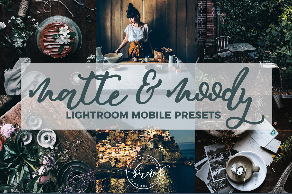 Moody Matte Mobile Lightroom Presets