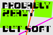 GUSSET Display modular font, a Font by Viktor Pesotsky | Fonts (Thumbnail 11 of 16)
