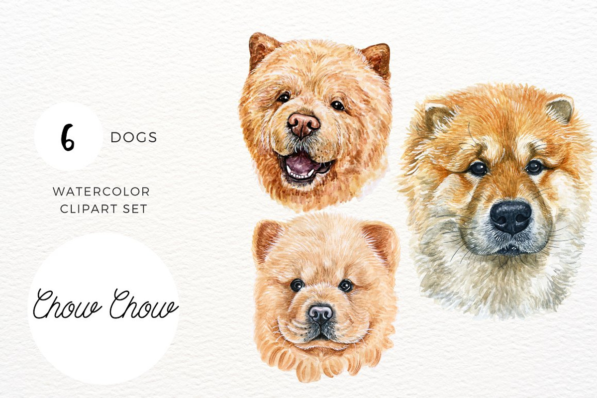50% OFF | 20+ Dog Illustration Pack, an Animal Illustration by ArtbyHien (Photo 4 of 17)