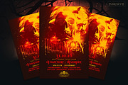 Halloween Flyer Template, a Flyer Template by InTheSky15 (Thumbnail 5 of 5)