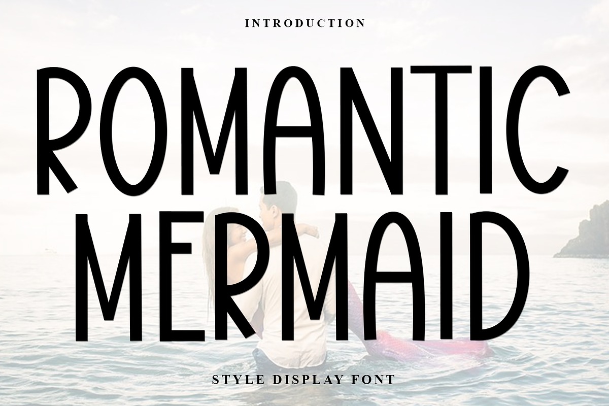Romantic Mermaid, a Script Font by FreshTypeINK (Photo 1 of 7)