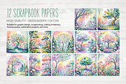 Dreamy Forest, a Background Graphic by Curve Design (Thumbnail 7 of 7)