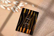Tiger Stripe Wedding Invitation, an Invitation Template by InvitingStorys (Thumbnail 5 of 11)