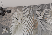Wallpaper mockup Living room scene, a Household Mockup by Hunny Badger (Thumbnail 2 of 7)