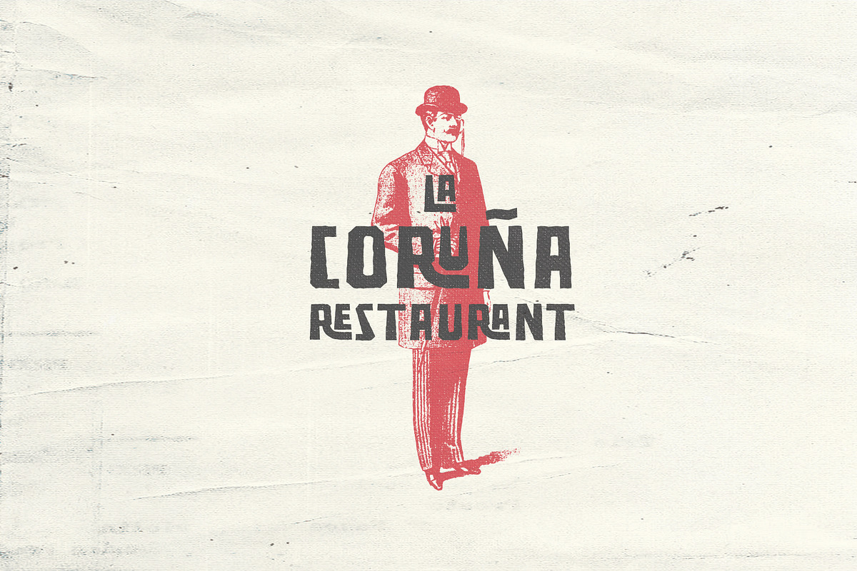 Restaurant Vintage logo, a Branding & Logo Template by Nues Design (Photo 1 of 2)