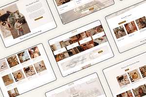 Olive Feminine Blog Theme