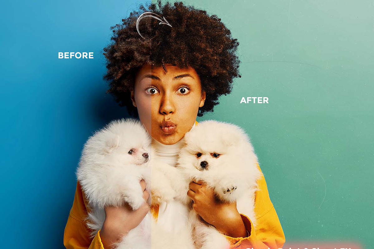 25 Analog FX Photoshop Action Bundle, an Action Add-On by Studio Retouch (Photo 6 of 59)