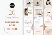 Instagram Post Template Beauty, a Social Media Template by One Four Creativa (Thumbnail 1 of 2)