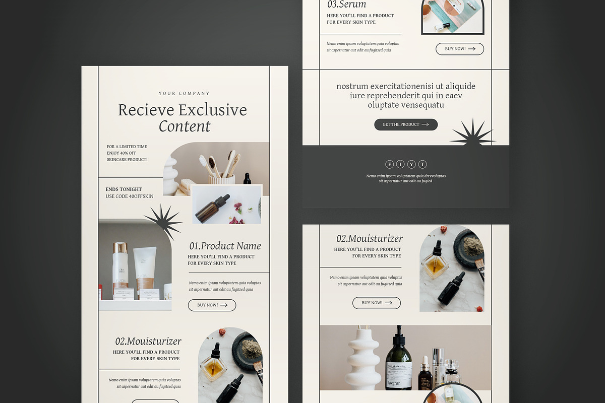 Simple Email News Letter, an Email Template by graphicook (Photo 2 of 3)