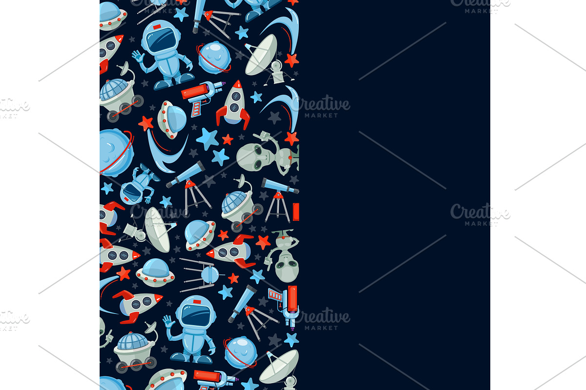 space elements background. universe, an Illustration by Multigon