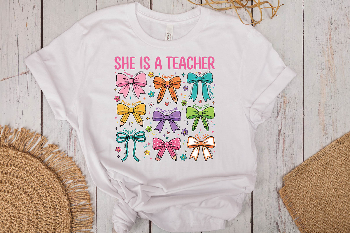 Retro Back To School Sublimation Bun, a Seasonal Illustration by DreamPrint404 (Photo 4 of 6)