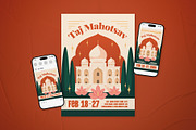 Taj Mahotsav Event Flyer Set, a Flyer Template by The Good Store (Thumbnail 1 of 2)