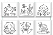 Bold and Easy Comfy Ocean, an Animal Illustration by Ink Gallery (Thumbnail 9 of 9)