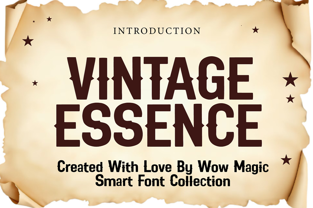 Retro, Vintage & Fun Font Collection, a Slab Serif Font by Wow Magic (Photo 3 of 20)