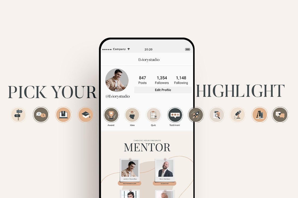 Instagram For eCourse Coach CANVA PS, a Social Media Template by Eviory (Photo 37 of 56)