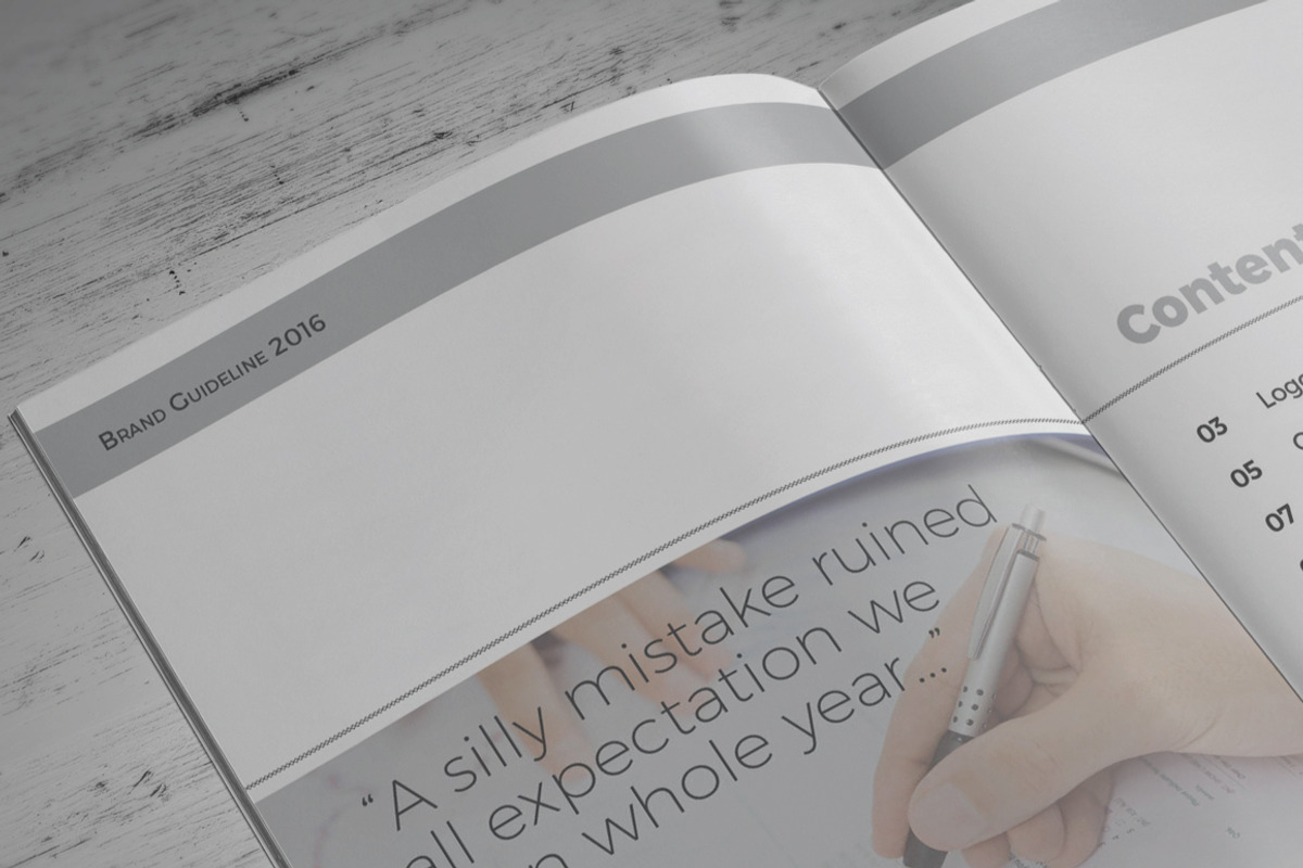 Brand Guidelines Template, a Brochure Template by voryu (Photo 5 of 5)