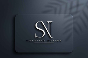 SN,NS Abstract Letters Logo Design