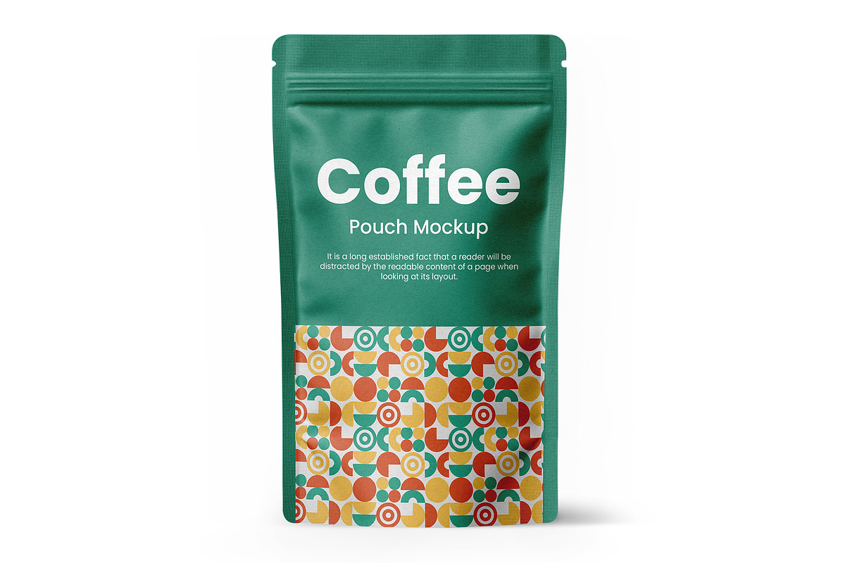 Coffee Pouch Mockup, a Packaging Mockup by Mockupfit (Photo 2 of 2)