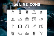 Premium »Sewing« Icons, an Icon by IconUncle (Thumbnail 2 of 4)