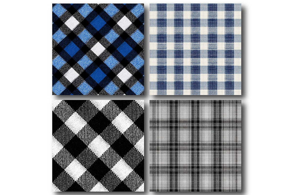 Checkered Pattern Plaid Textile, a Texture Illustration by DreamPrint404 (Photo 3 of 4)