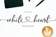 White Heart | Wedding Branding Font, a Script Font by Jimtype Studio (Thumbnail 1 of 10)