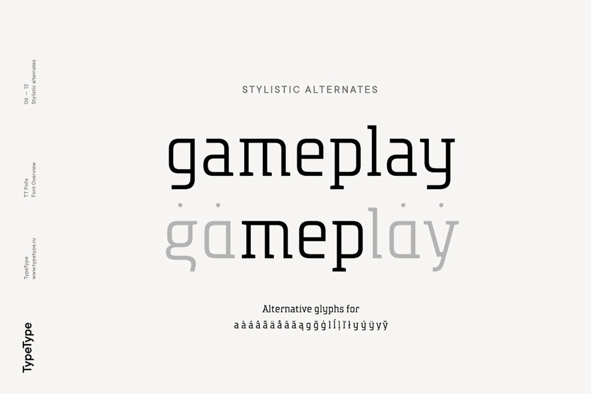 TT Polls, a Slab Serif Font by TypeType (Photo 7 of 18)